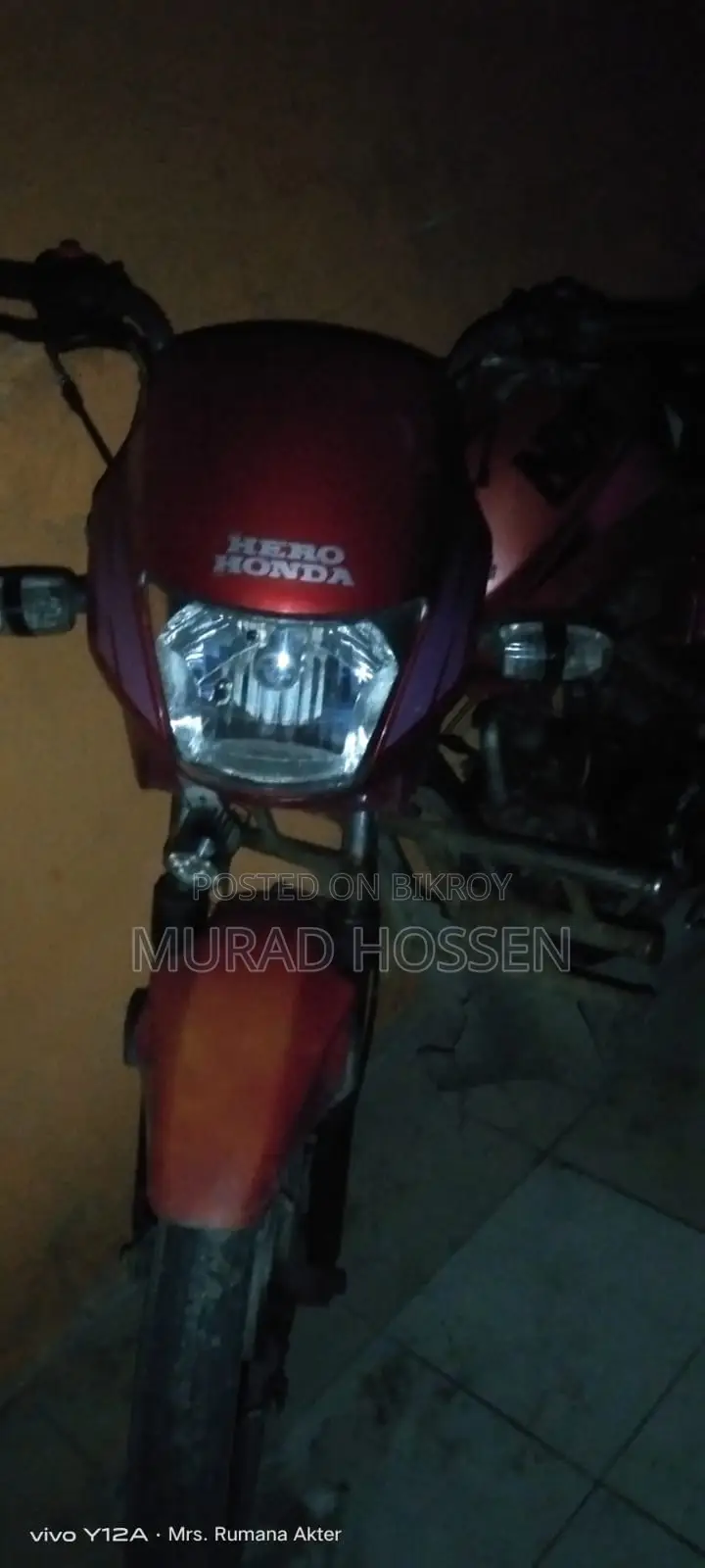 Motorcycle 2012 Red