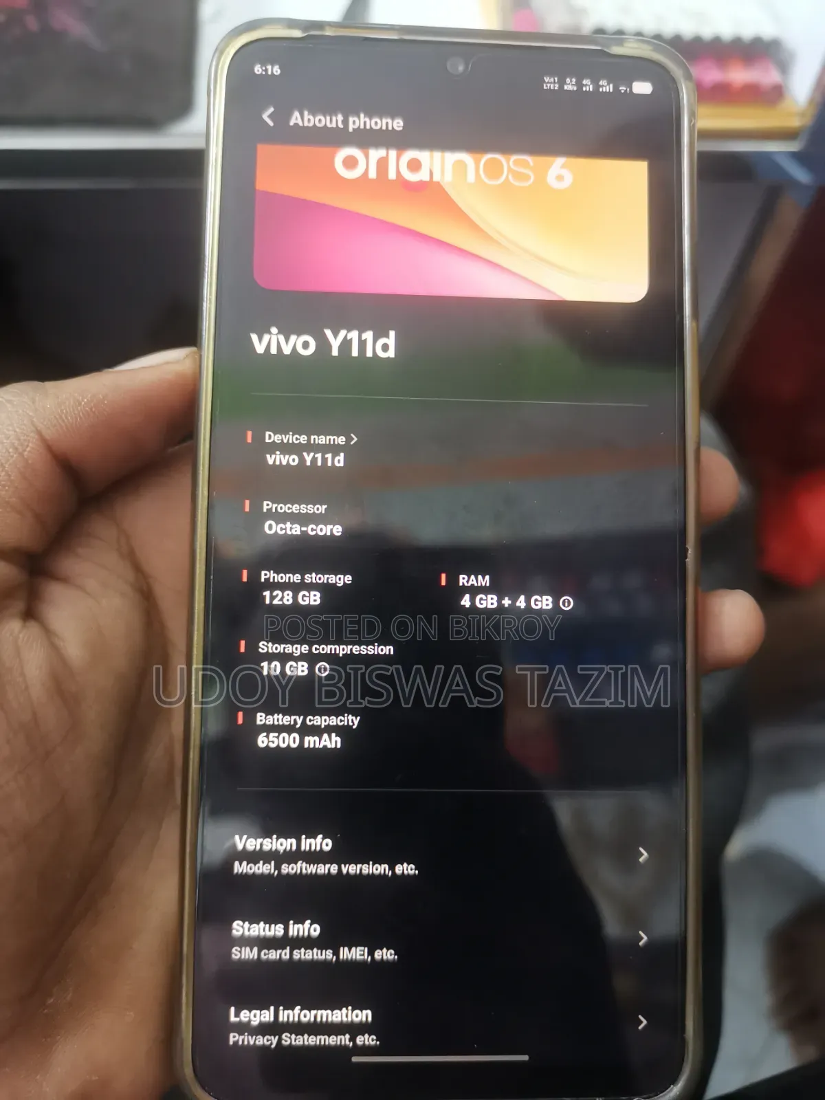 Vivo Y11d 128 GB