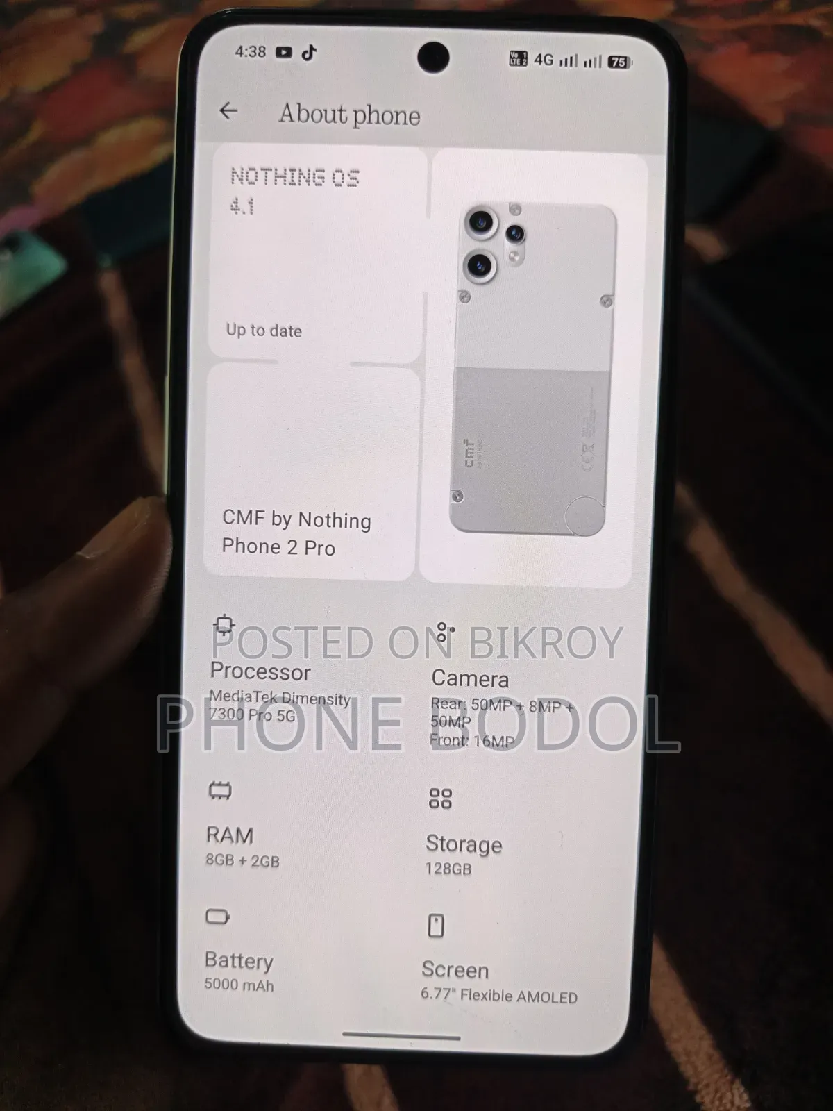 Nothing Phone 2 128 GB White