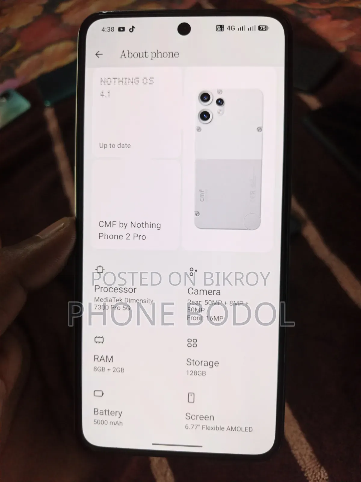 Nothing Phone 2 128 GB White