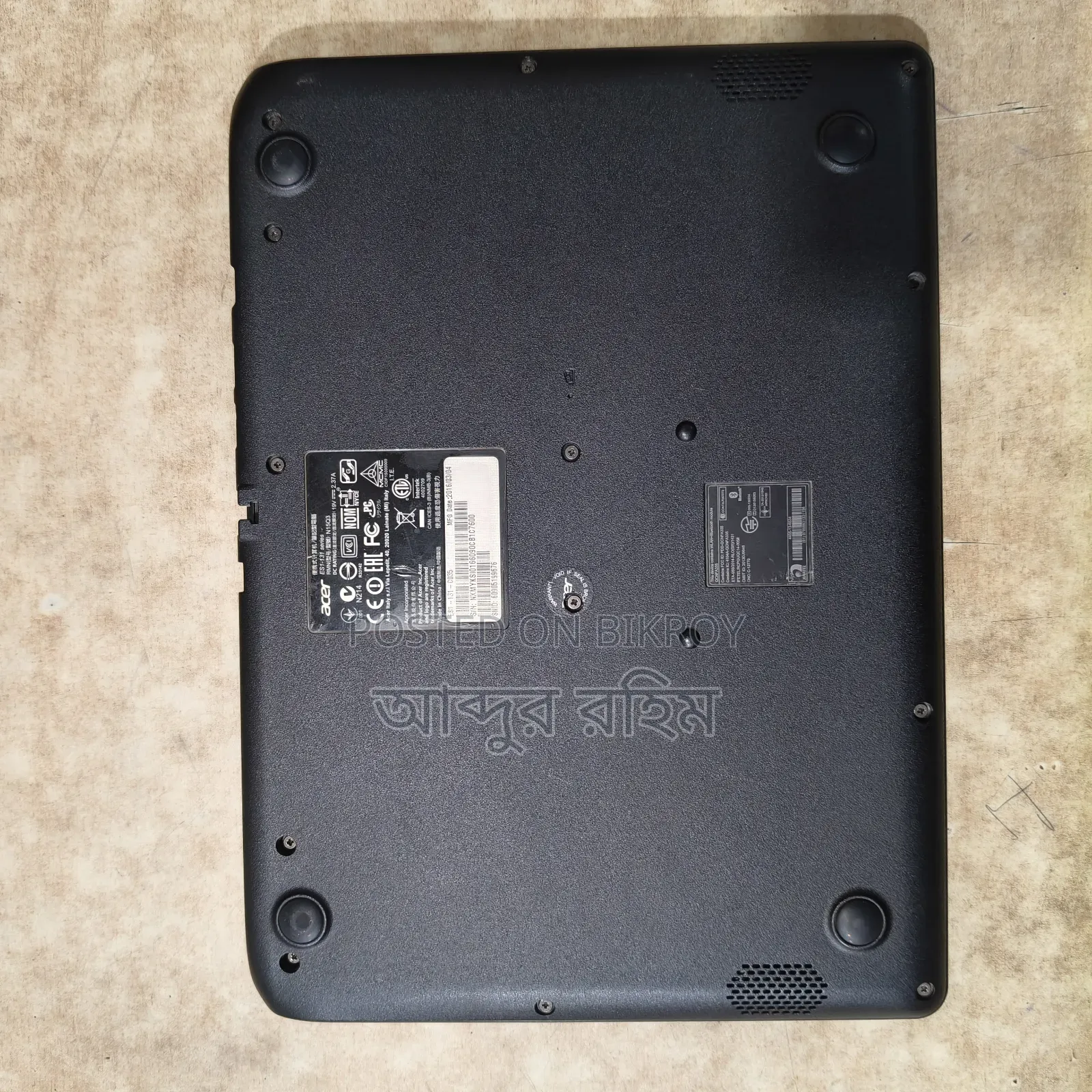 Laptop Acer Aspire ES1-131 4GB Intel Celeron HDD 500GB