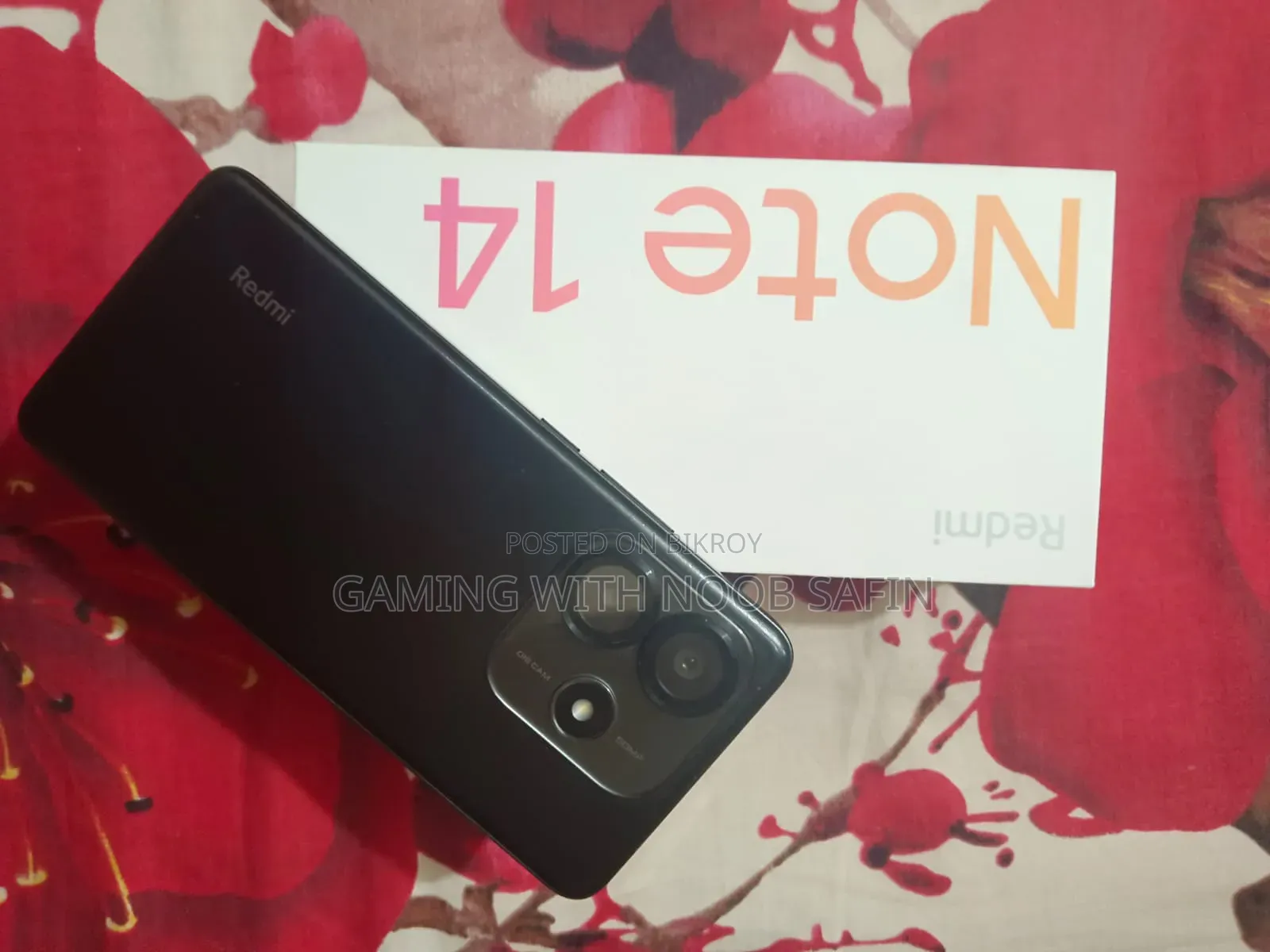New Xiaomi Redmi Note 14 5G 256 GB Black