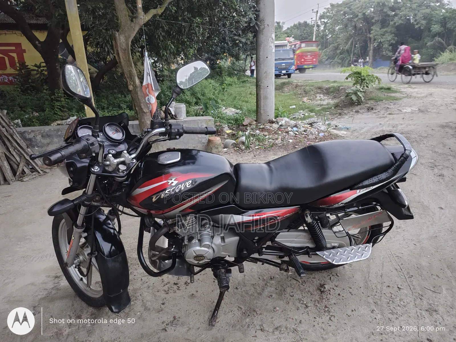 Bajaj Discover 125 2026 Red