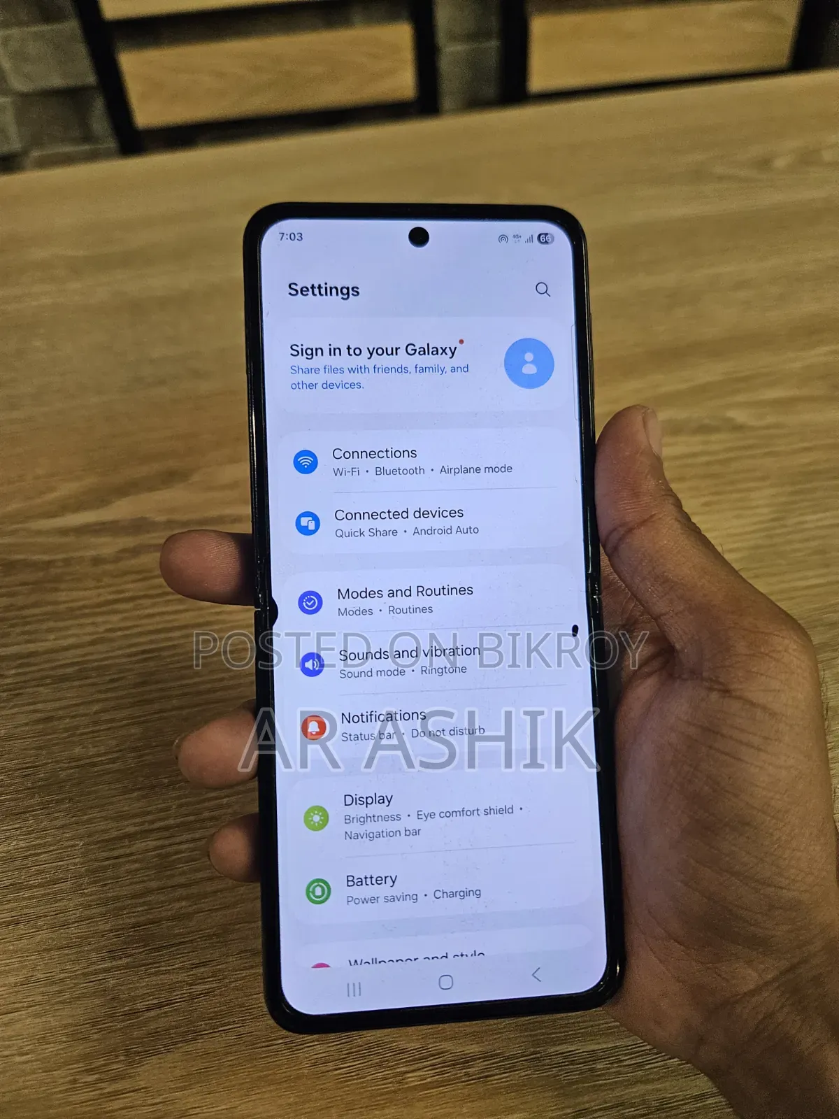 স্যামসাং গ্যালাক্সি জেড ফ্লিপ৩ ৫জি ১২৮ জিবি ব্ল্যাক