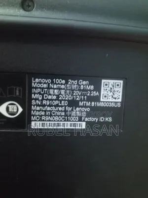 Laptop Lenovo 100e 4GB Intel Core i3 SSD 140GB