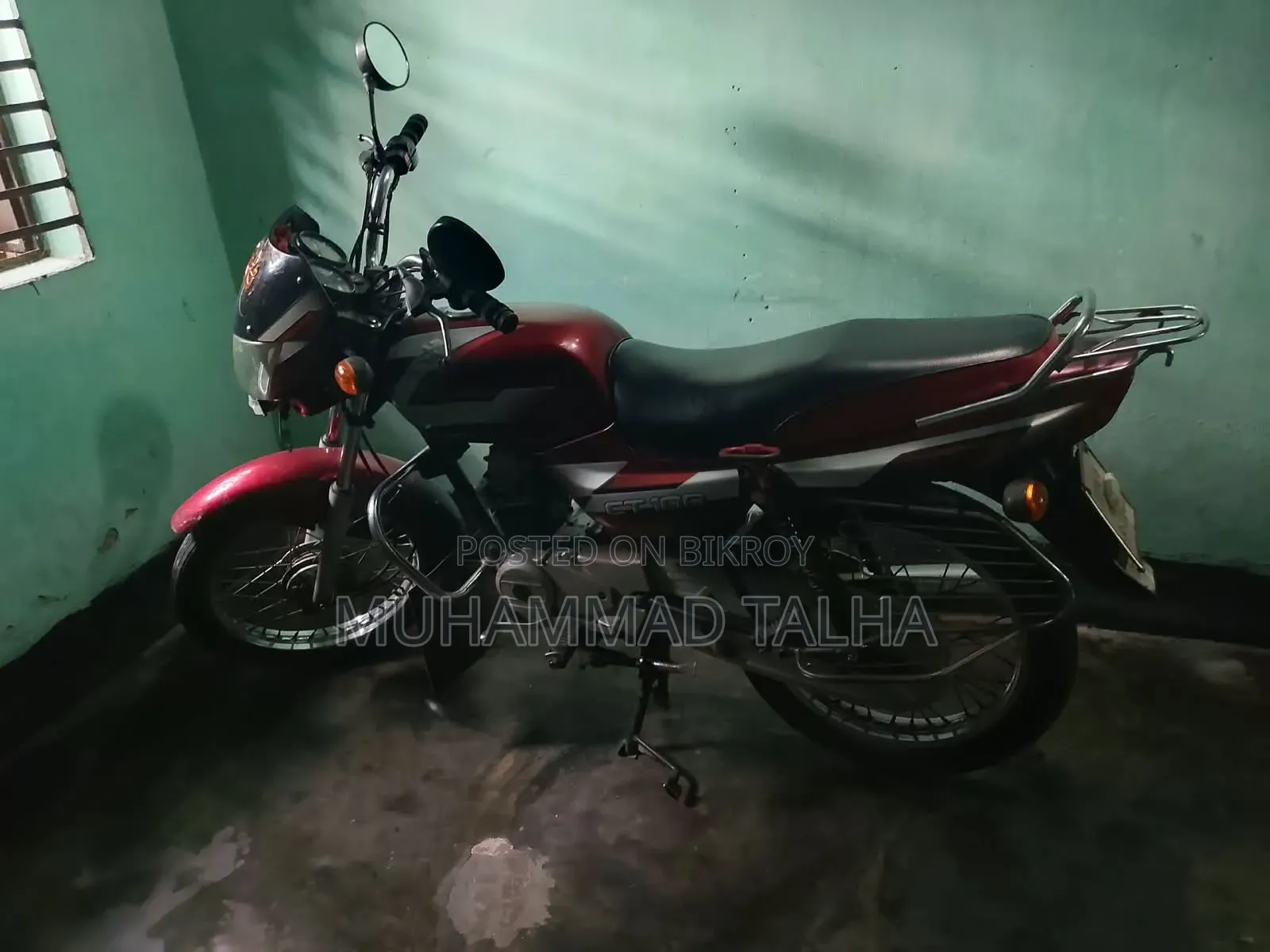 Bajaj CT 100 2014 Red