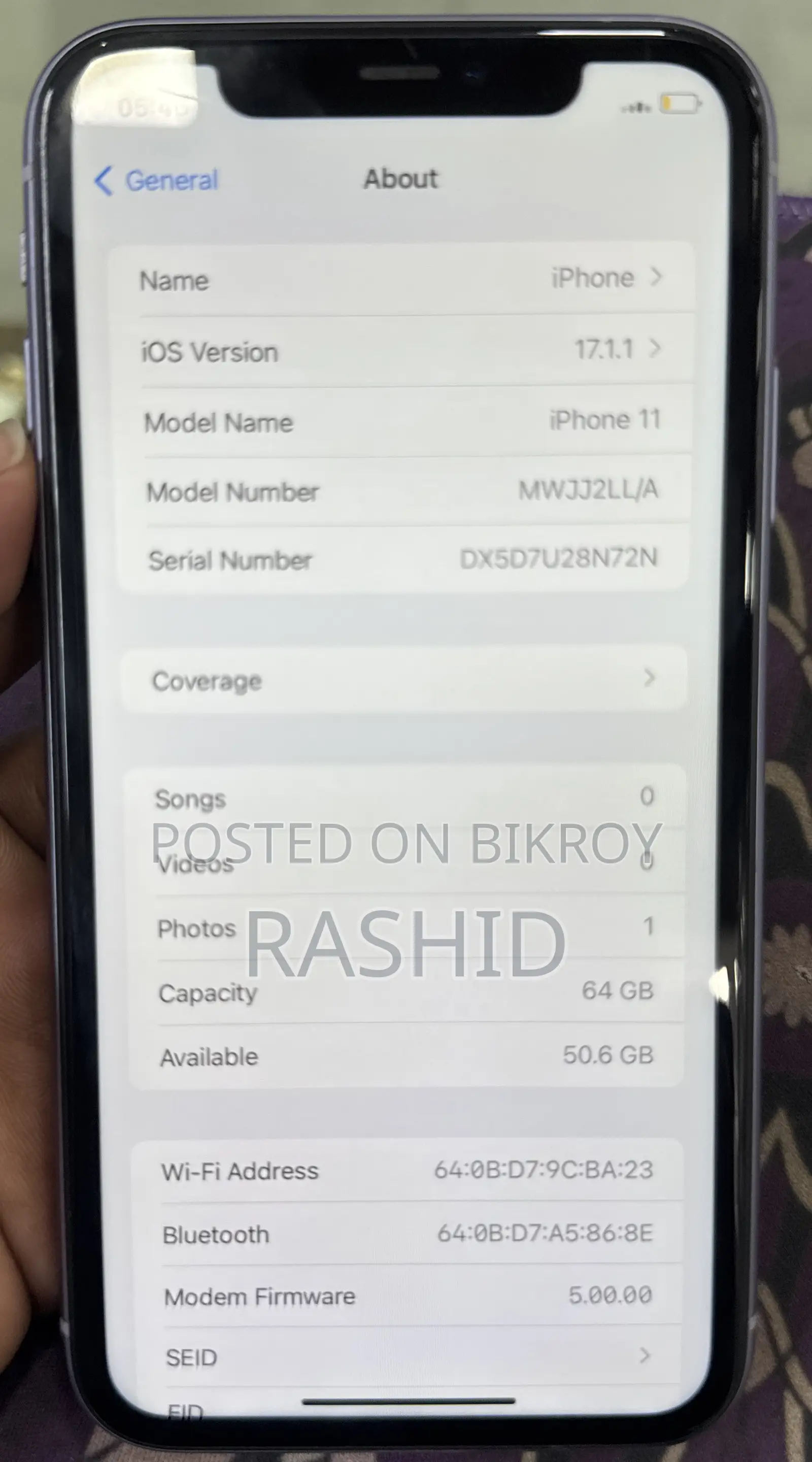 Apple iPhone 11 64 GB White