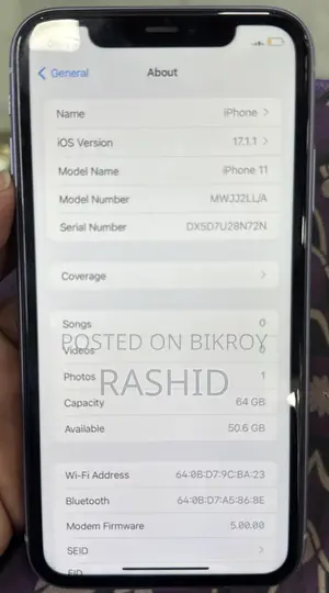 Apple iPhone 11 64 GB White