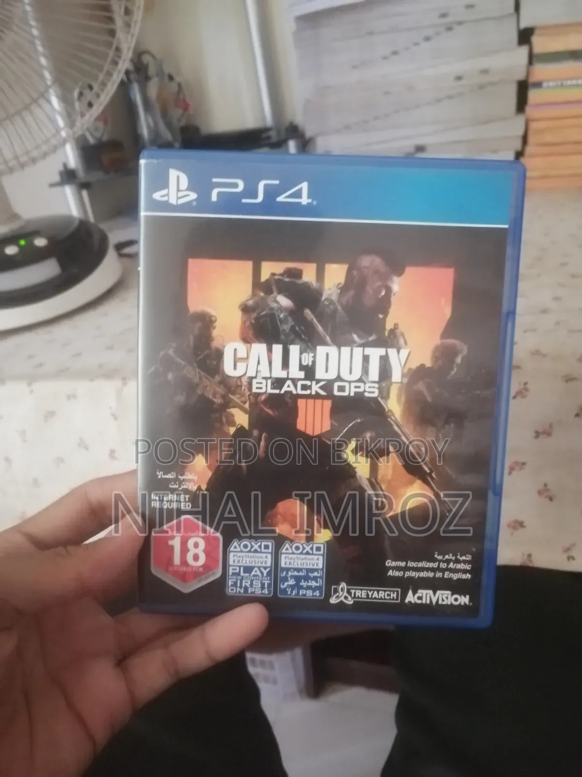 Ps4 Game(cod Black Ops 4)