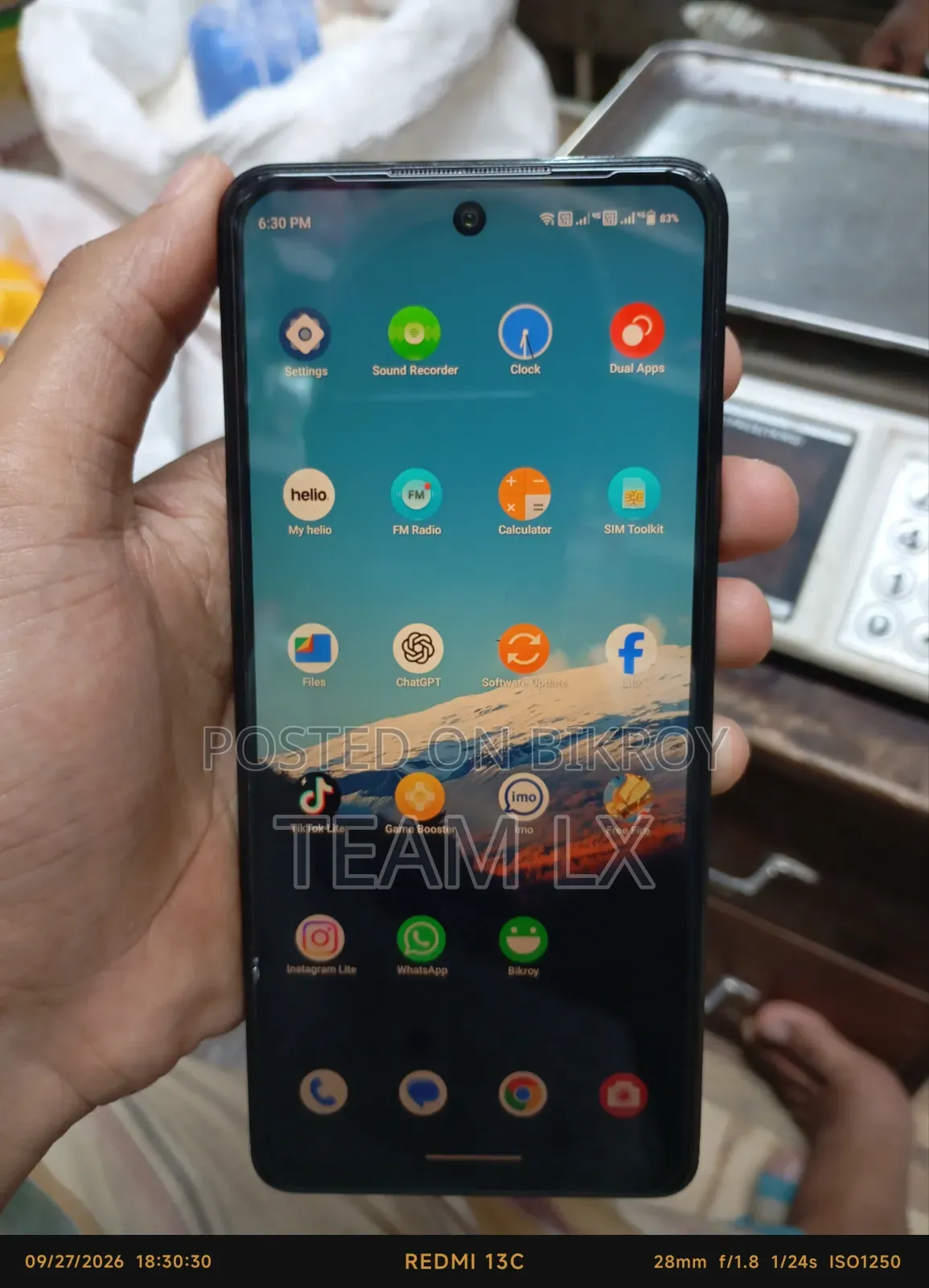 Helio 55 128 GB Black