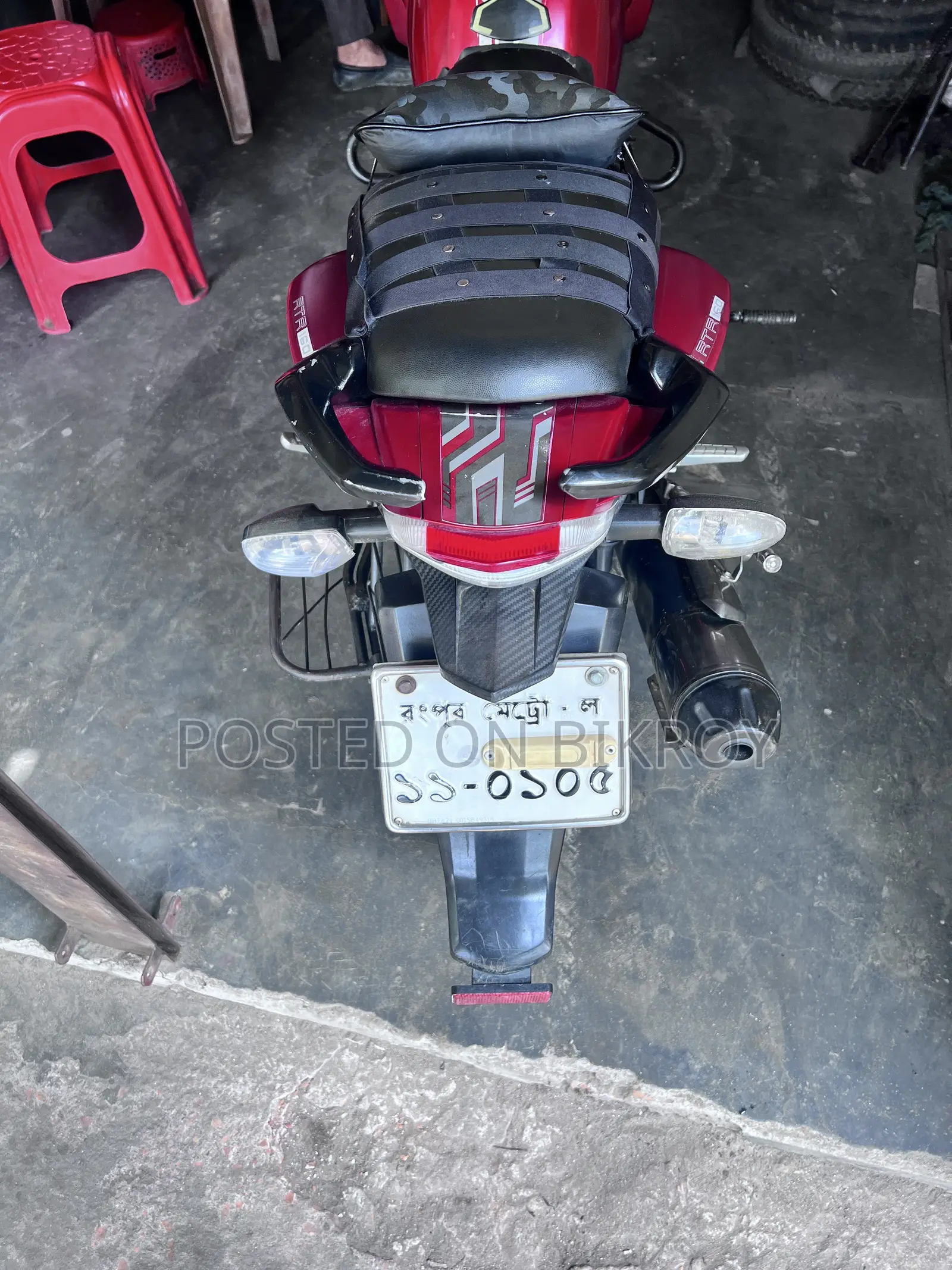 TVS Apache RTR 160 2V 2019 Red