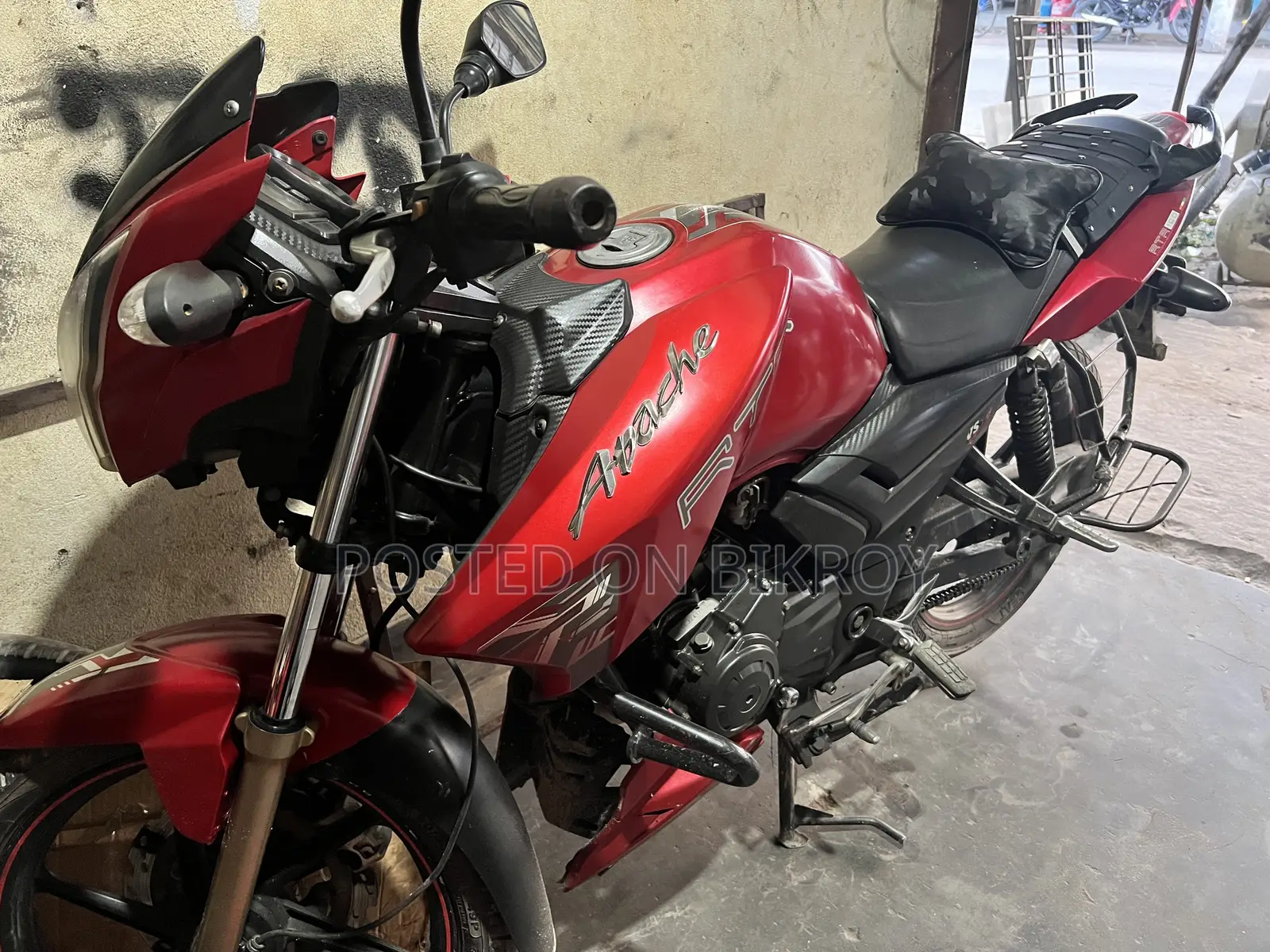 TVS Apache RTR 160 2V 2019 Red