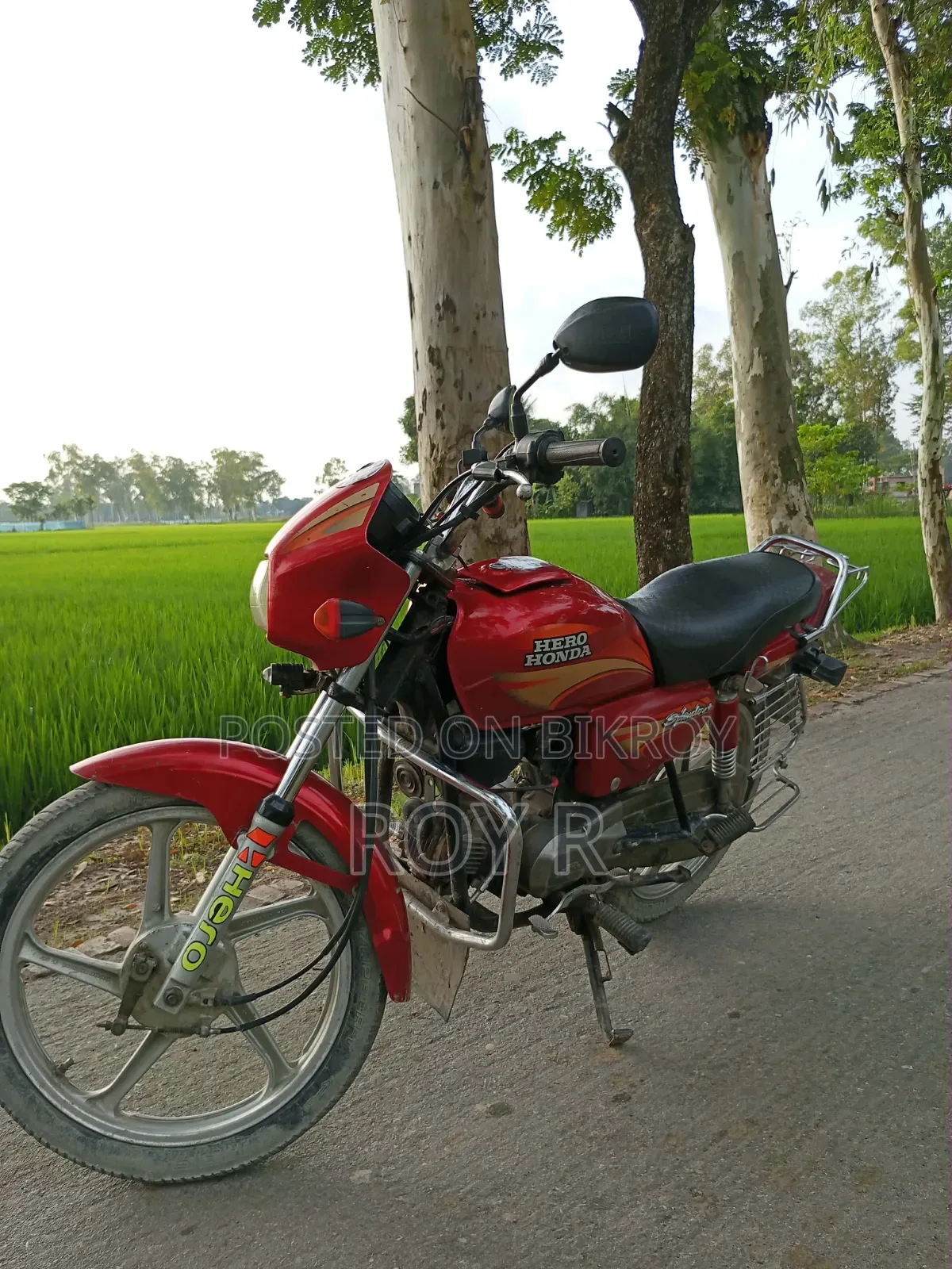 Hero Splendor Plus 2012 Red