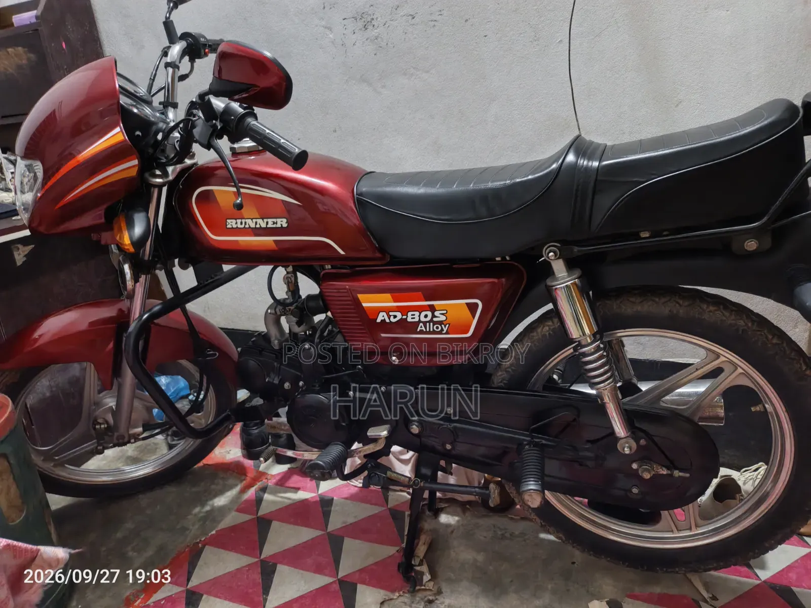 Runner AD 80S Alloy 2024 Red