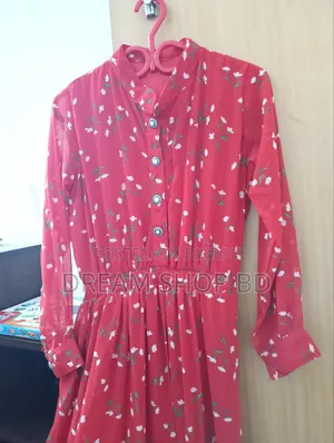 Used but Fresh Looking Borka Gown and Silk Kurti