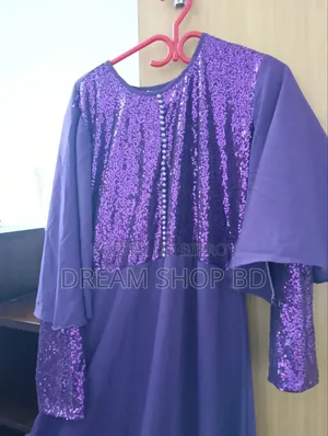 Used but Fresh Looking Borka Gown and Silk Kurti