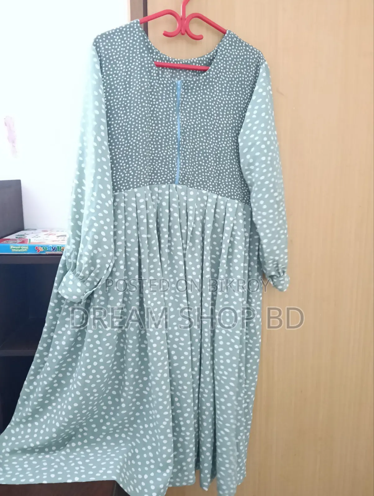 Used but Fresh Looking Borka Gown and Silk Kurti