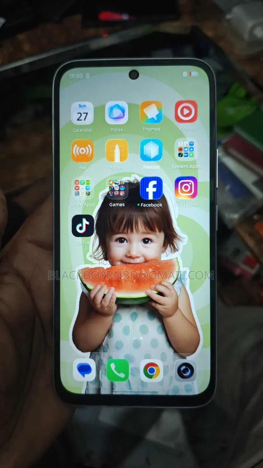 New Infinix Hot 70 128 GB Silver