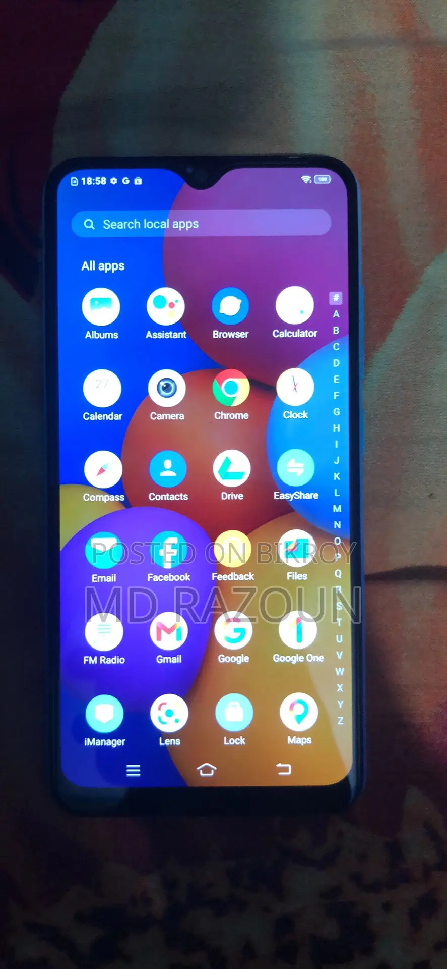 Vivo Y91 32 GB Blue
