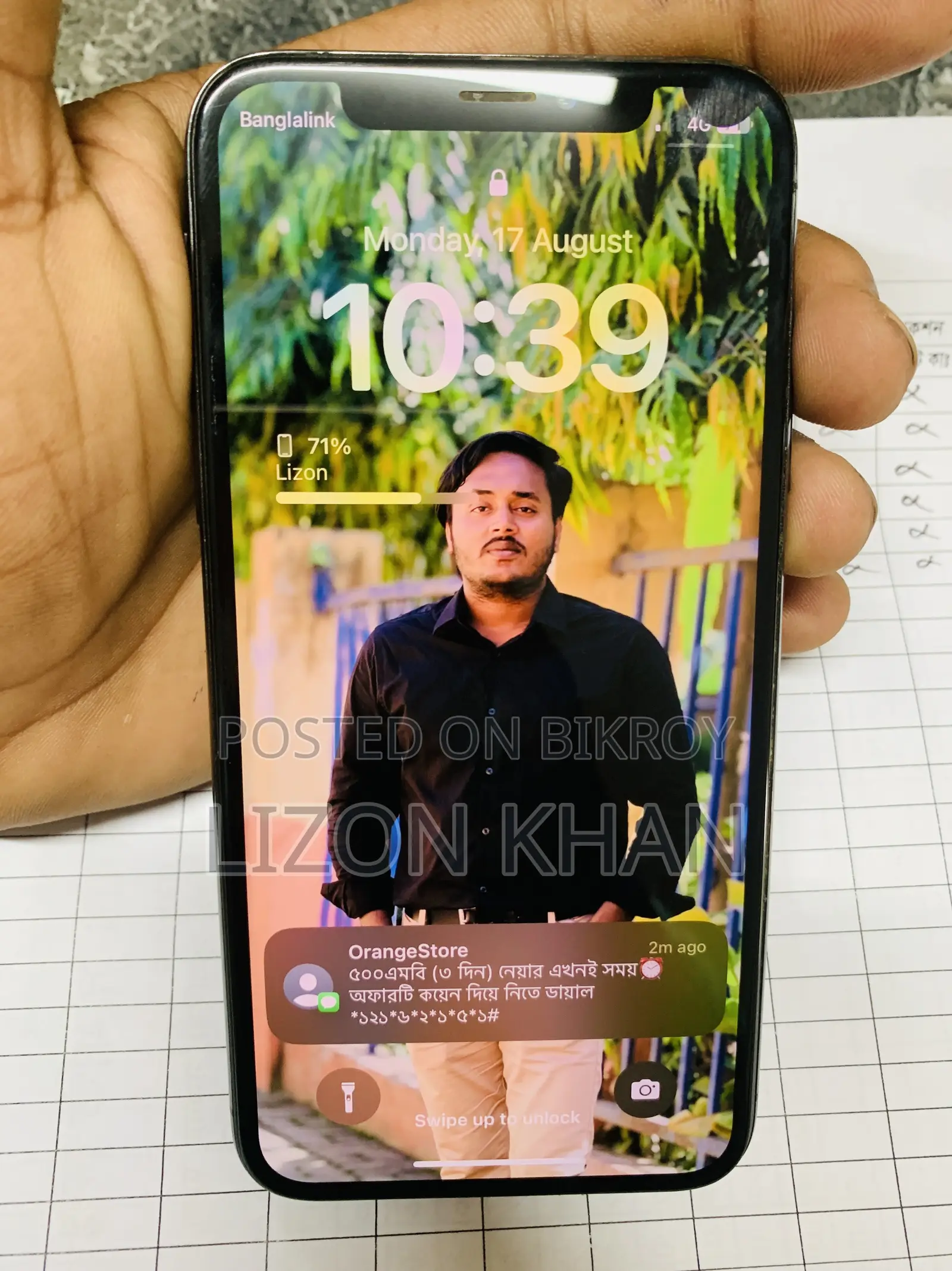 Apple iPhone X 256 GB Black