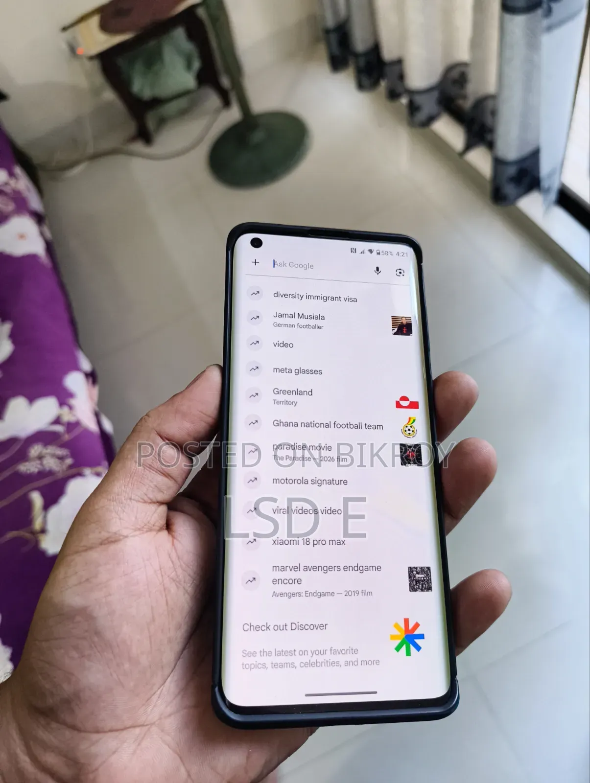 মোটরসাইকেল এজ প্লাস ২৫৬ জিবি পার্পল