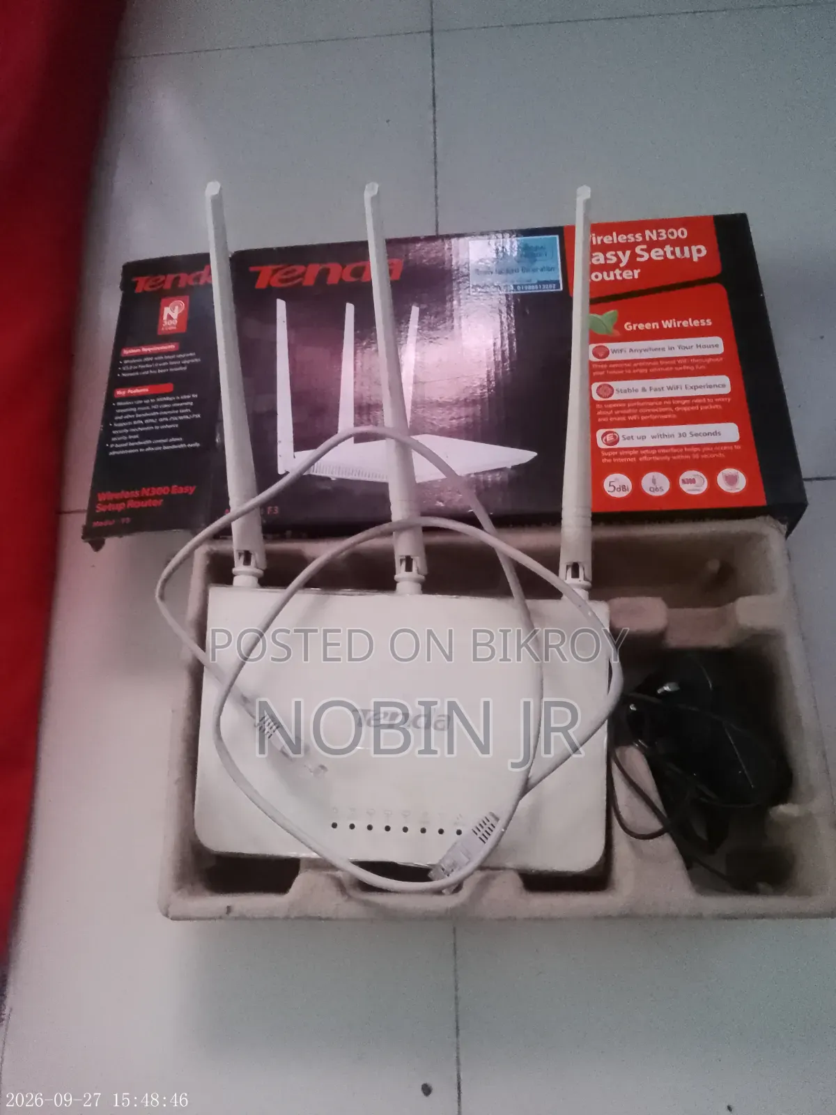 Tenda F3 N300