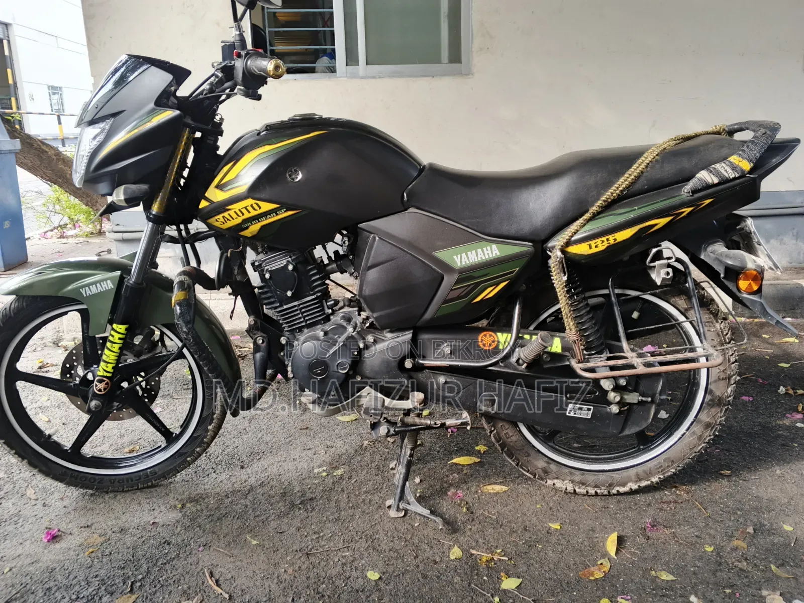 Yamaha Saluto 125 2019 Yellow