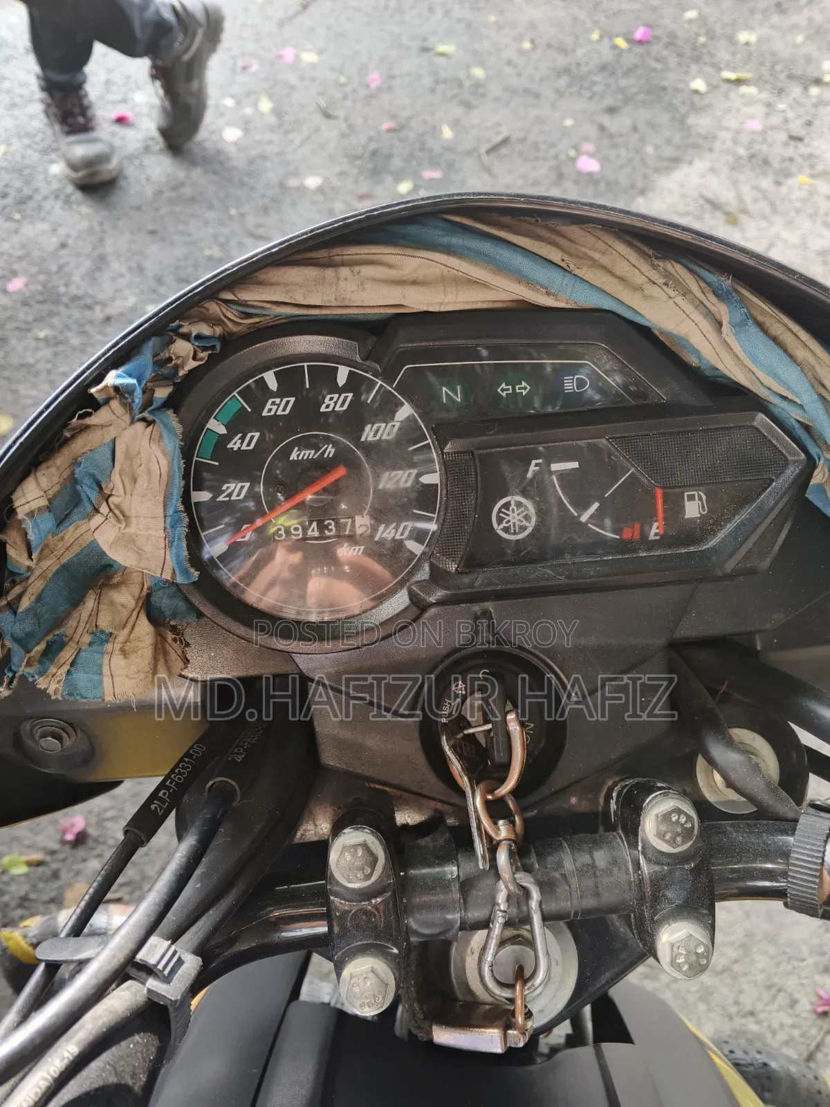 Yamaha Saluto 125 2019 Yellow