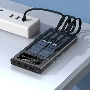 REORSI Solar Power Bank 10000mAh Fast Charging Portable Charger