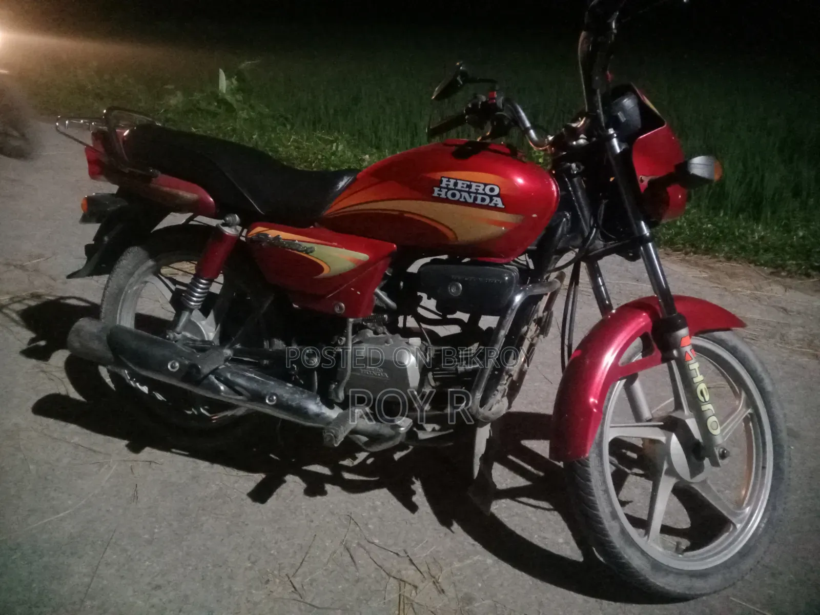 Hero Splendor Plus 2012 Red