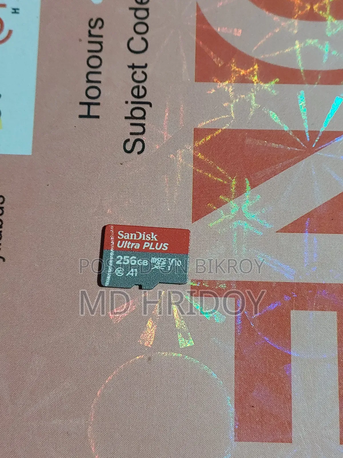 SanDisk 256Gb SD Card