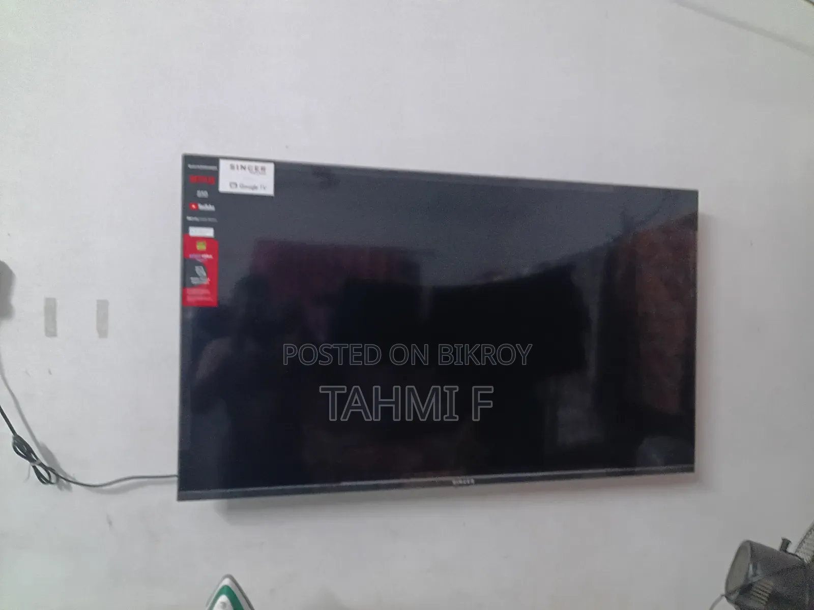 50 Inch Singer TV
