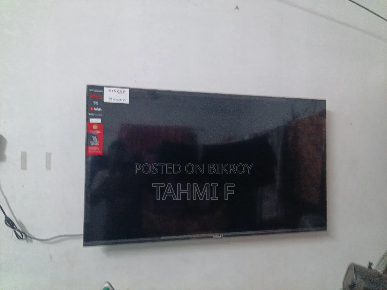 50 Inch Singer TV
