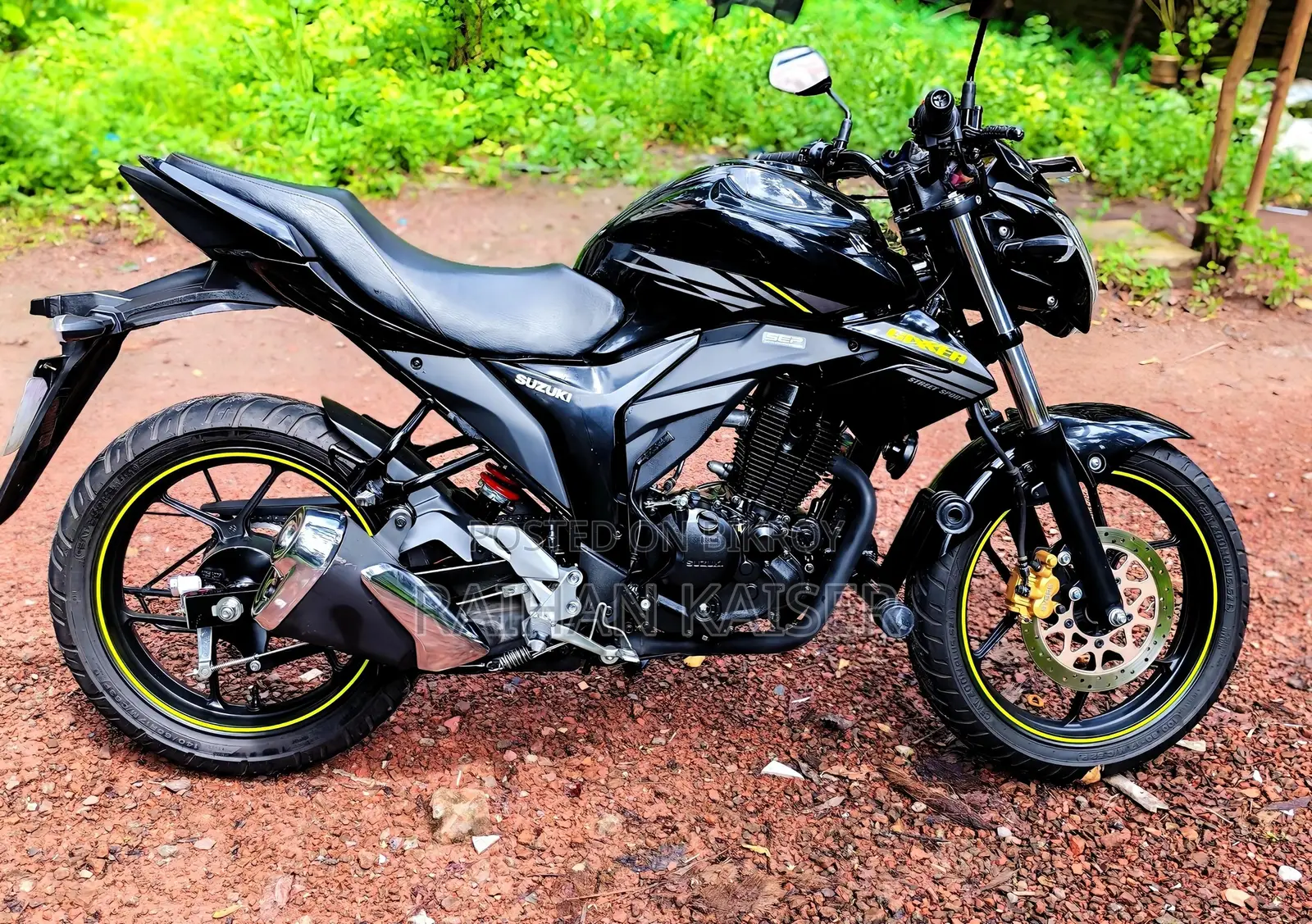 Suzuki Gixxer 2025 Black