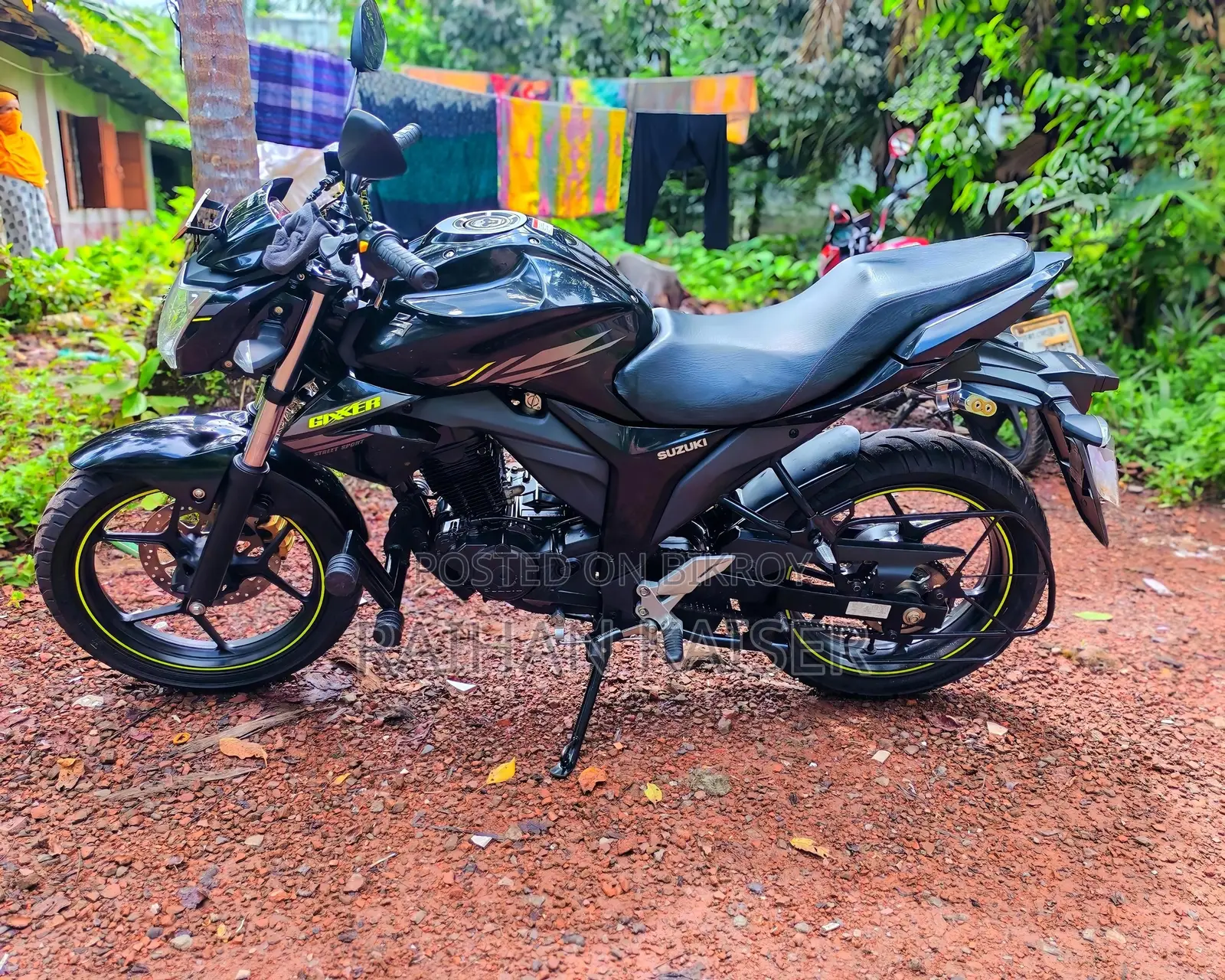 Suzuki Gixxer 2025 Black