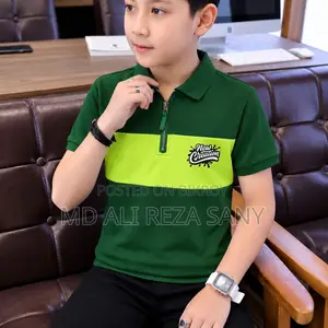 Premium China Cup Collar Baby Polo Shirt