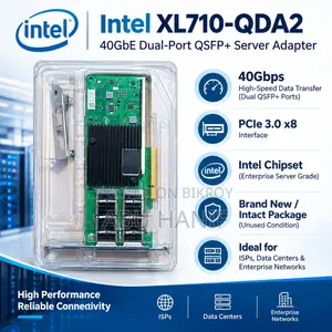 Intel 40GbE Dual-Port Server Card (XL710-QDA2) - Intact