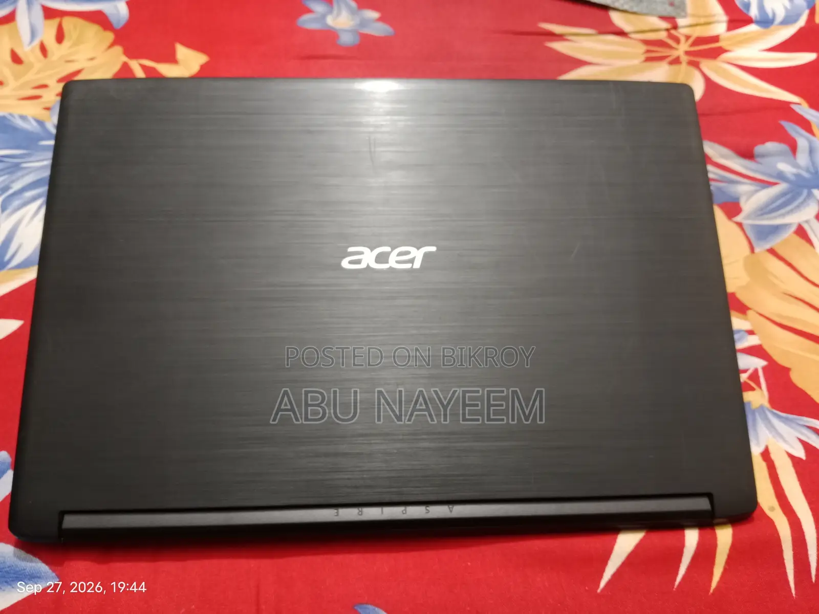 ল্যাপটপ এসার অ্যাসপায়ার এ৩১৫ ৫২ ৪জিবি ইন্টেল কোর আই৫ এইচডিডি ১টি