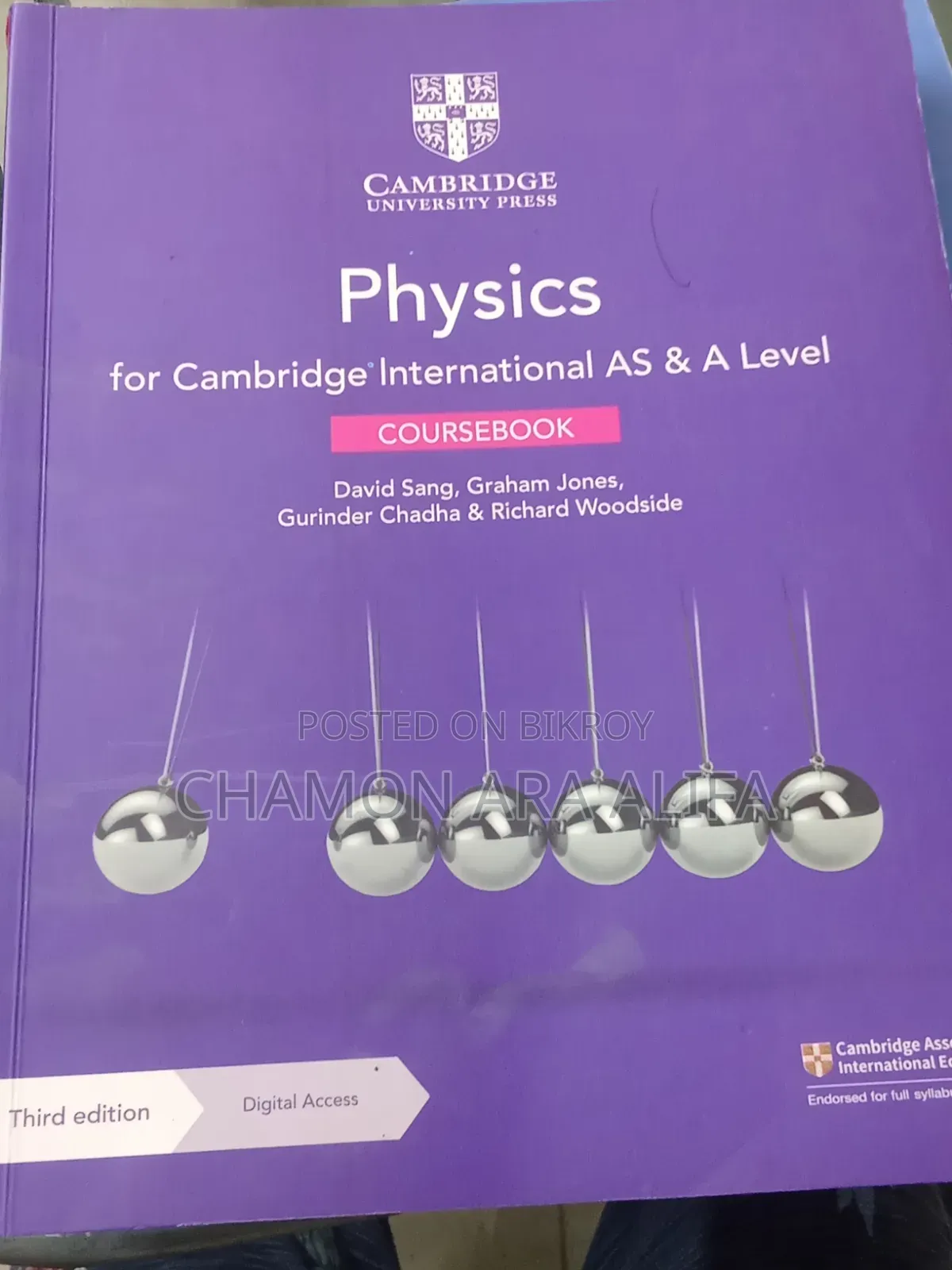 Physics a Level Book for Sell
