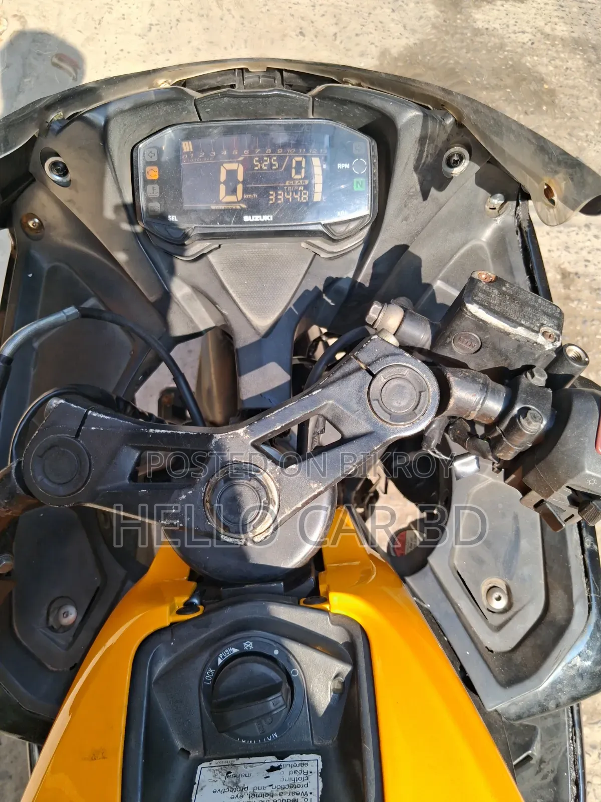Suzuki GSX-R150 2019 Yellow