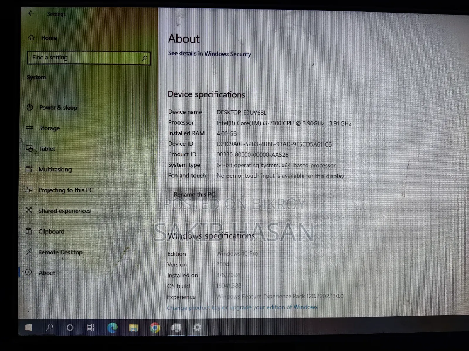 Desktop Computer Dell 4GB Intel Core i3 HDD 1TB