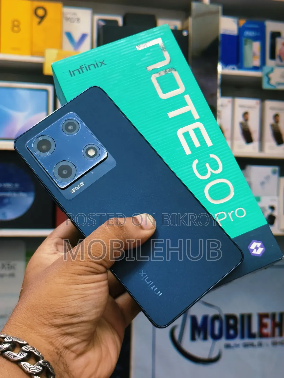 ইনফিনিক্স নোট ৩০ প্রো ২৫৬ জিবি কালো