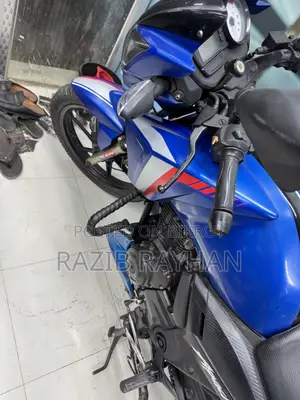 টিভিএস অ্যাপাচি আরটিআর ১৬০ টুভি ২০২২ নীল