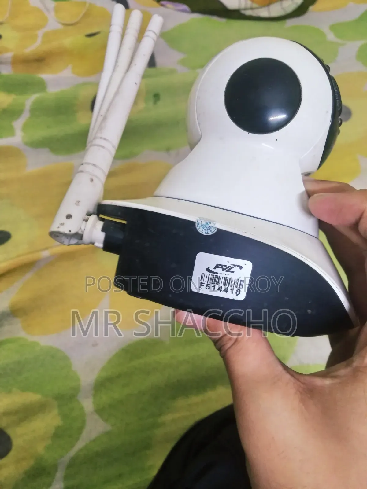 FVL Wireless 360° CCTV Camera.