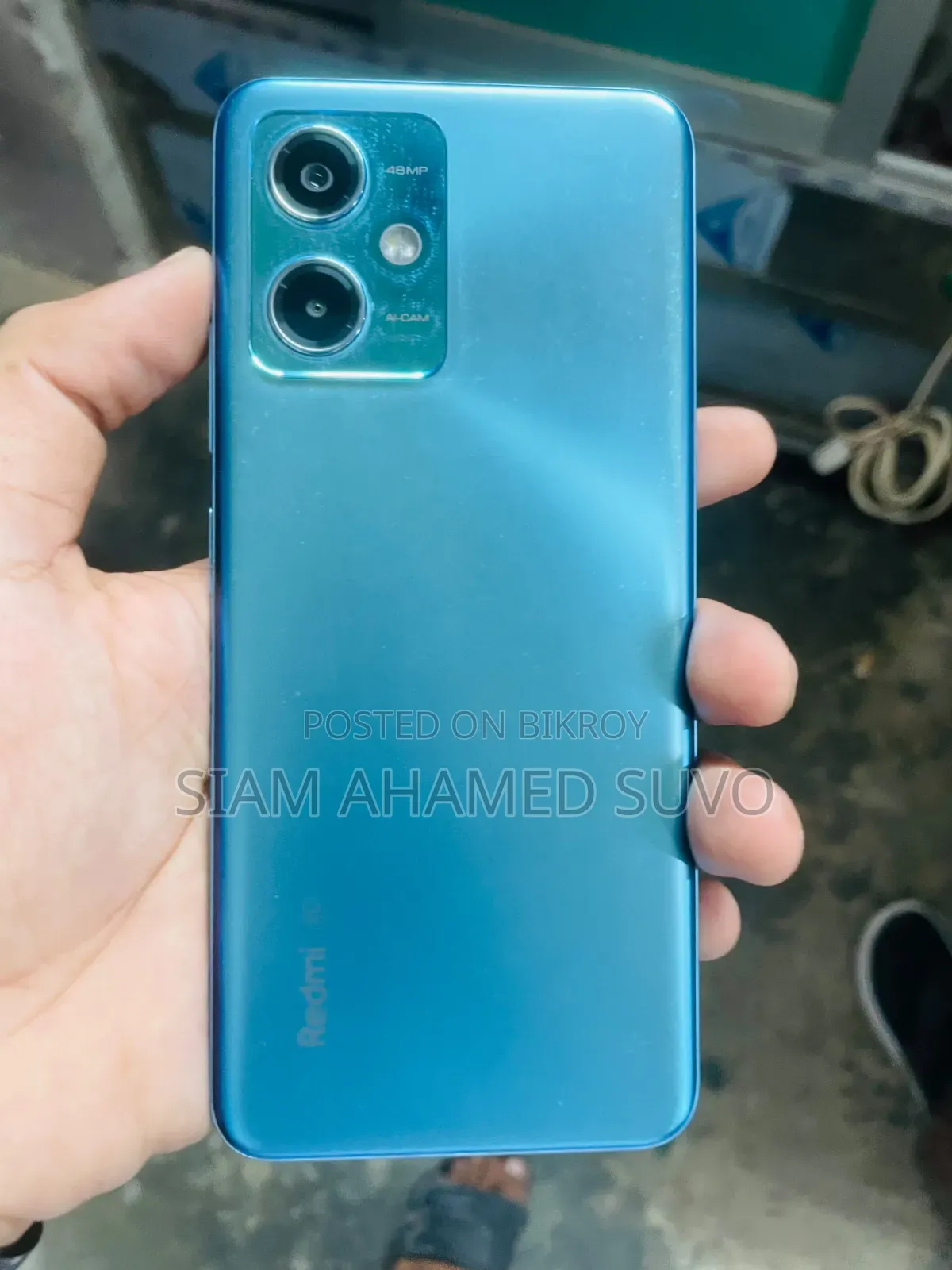 নতুন শাওমি রেডমি নোট ১২ ২৫৬ জিবি নীল