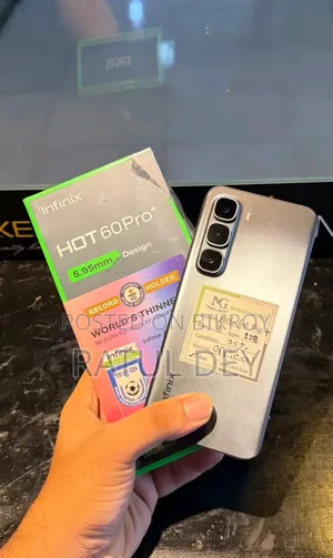 নতুন Infinix Hot 60 Pro+ ১২৮ জিবি গ্রাফাইট