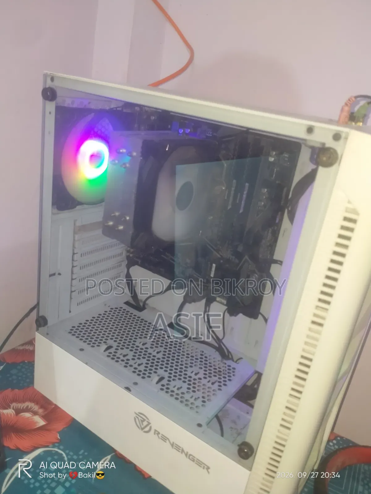 Desktop Computer 16GB AMD Ryzen 5 HDD+SSD 256GB