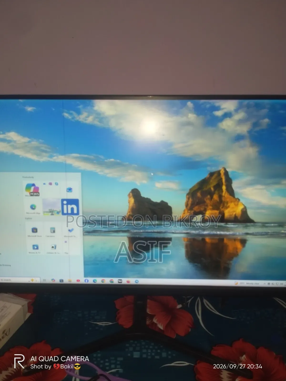 Desktop Computer 16GB AMD Ryzen 5 HDD+SSD 256GB