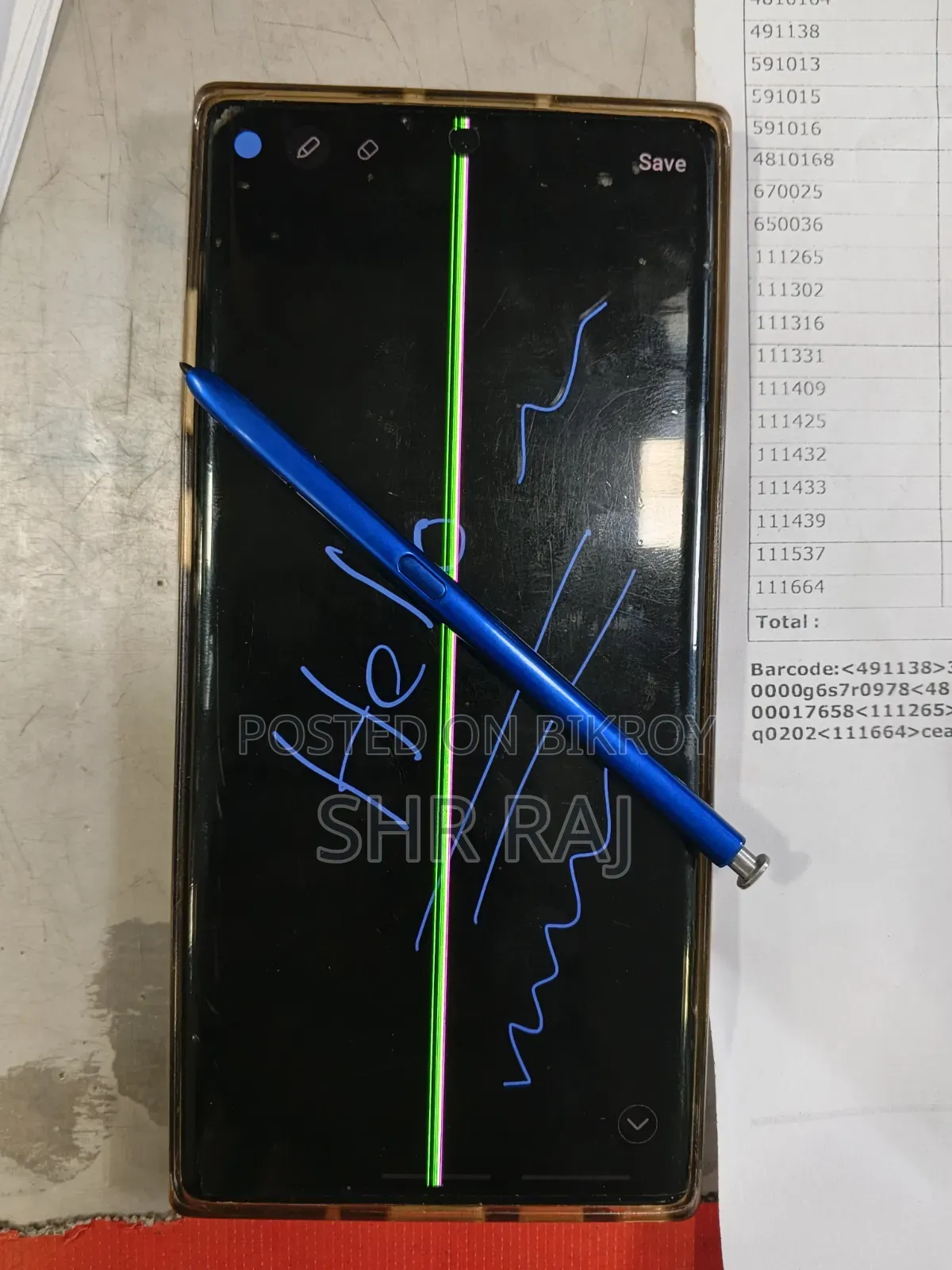 Samsung Galaxy Note 10 Plus 5G 256 GB Silver