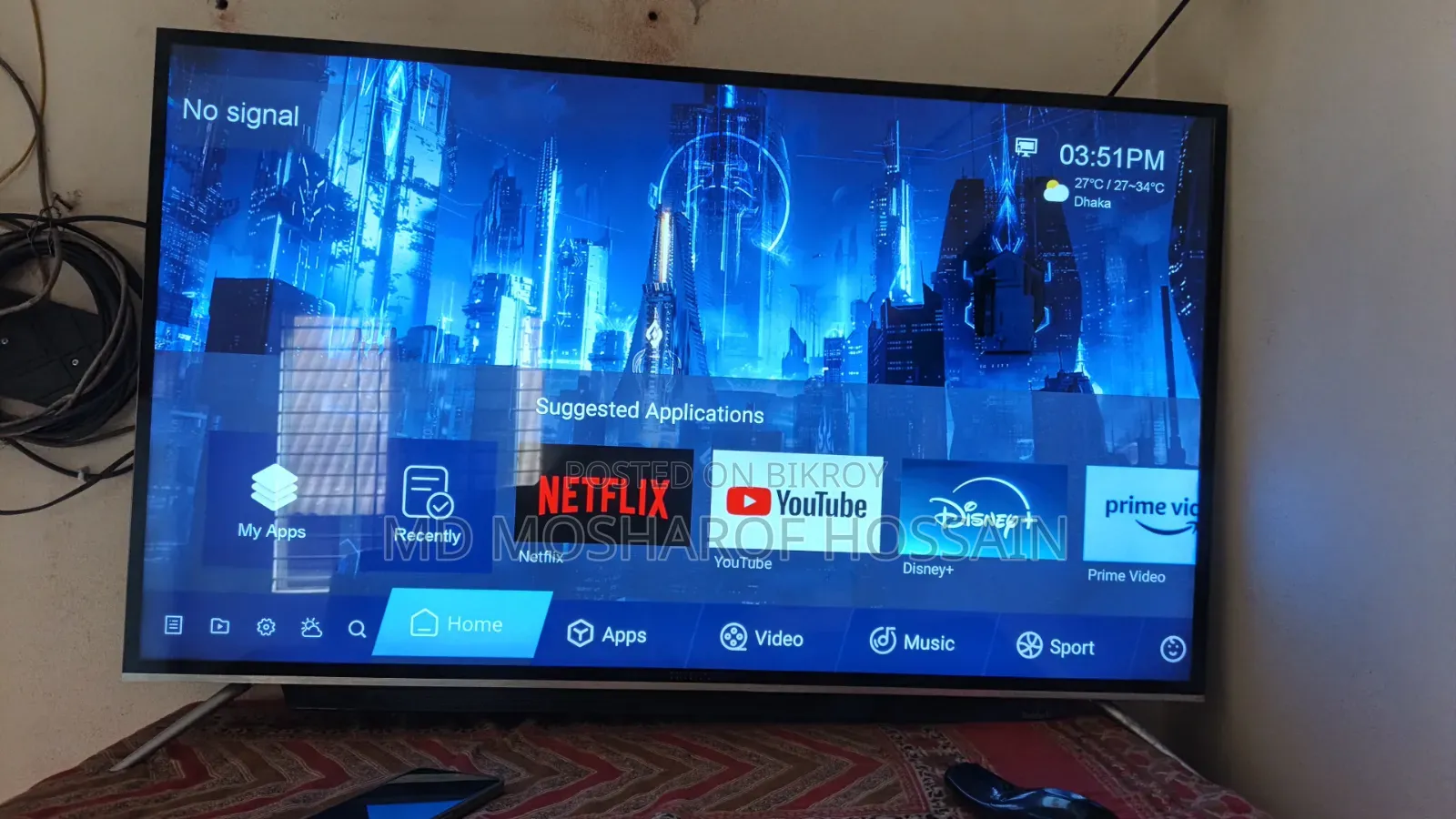 Triton 43" Smart 4K Voice Control TV